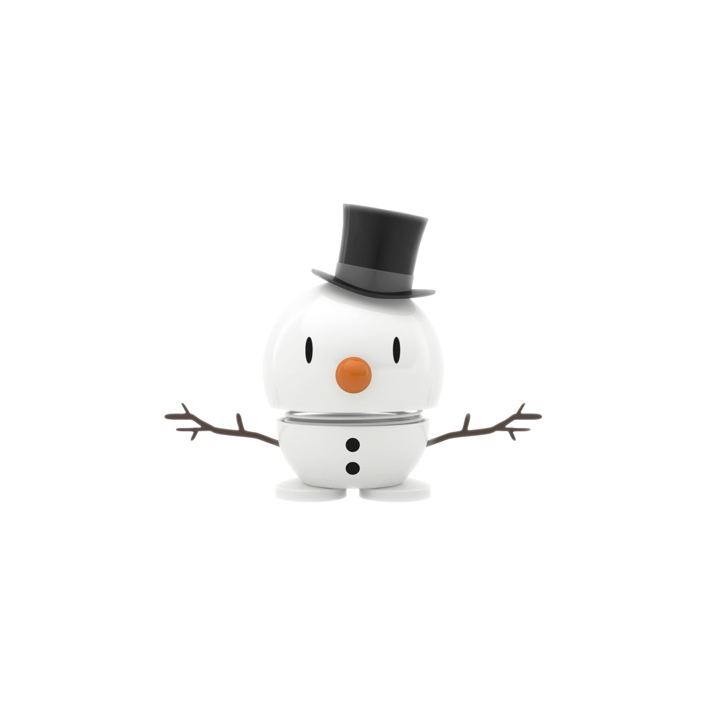 Hoptimist Design Dekofigur Snowman S white