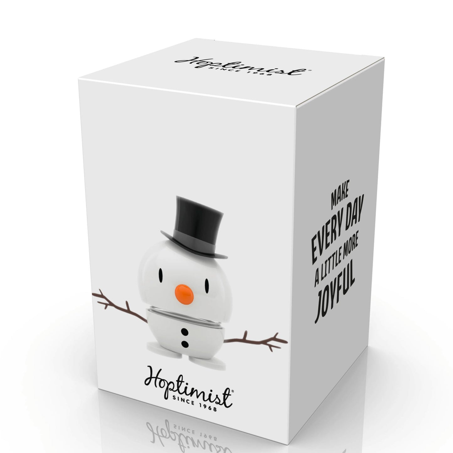 Hoptimist Design Dekofigur Snowman S white