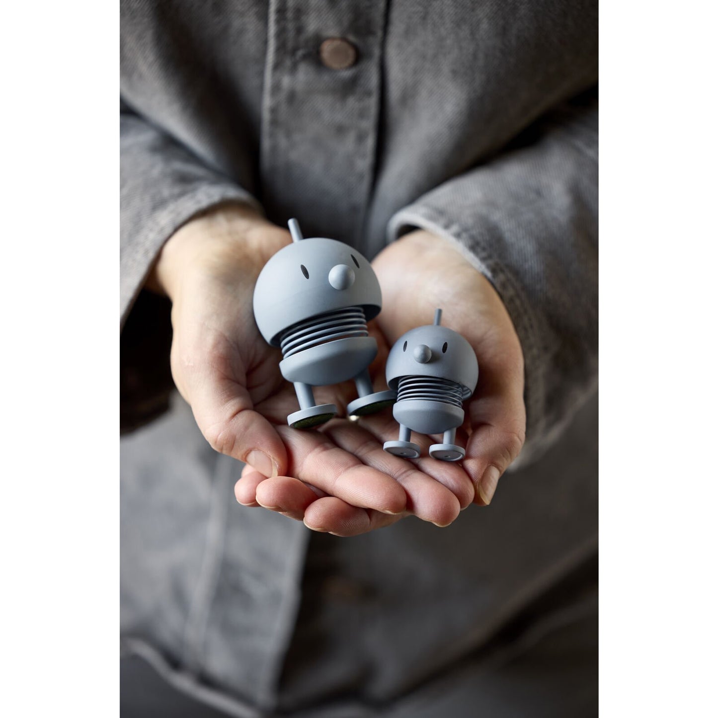 Hoptimist Design Dekofigur Soft Bumble 2er-Set sky