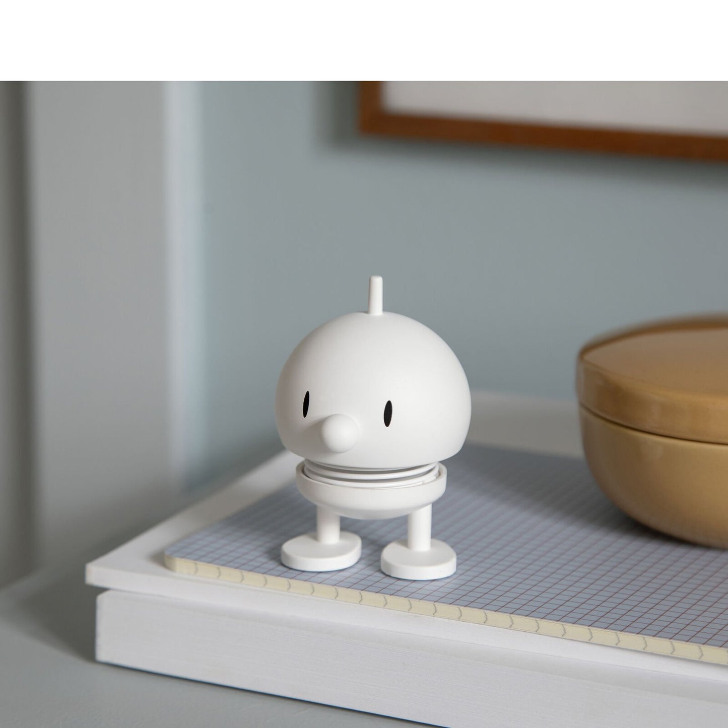 Hoptimist Design Dekofigur Soft Bumble S white