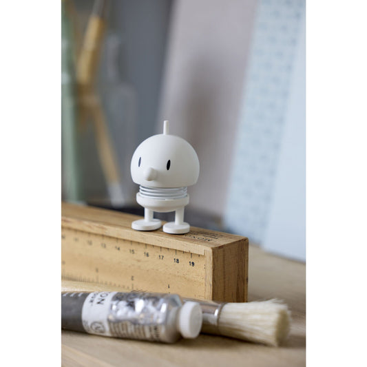 Hoptimist Design Dekofigur Soft Bumble XS white