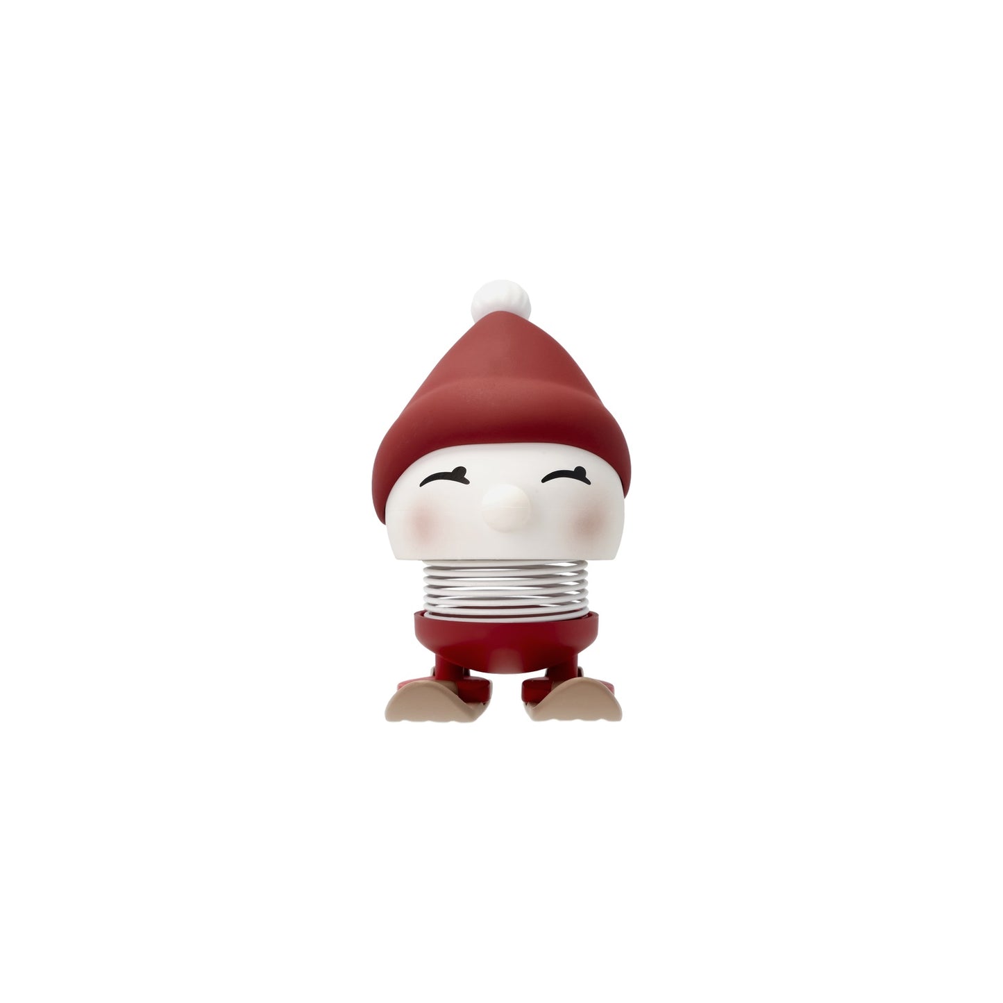 Hoptimist Design Dekofigur Soft Skiing Bimble S berry