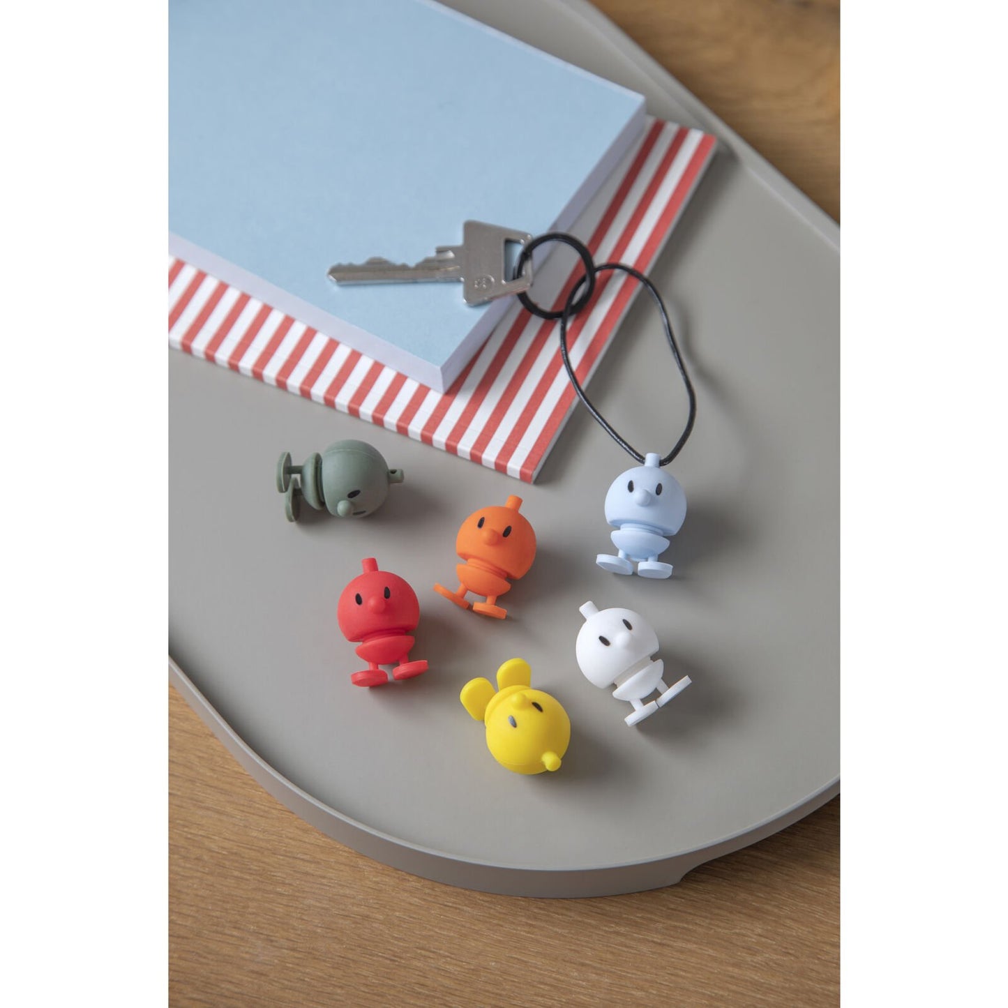 Hoptimist Schlüsselanhänger Bumble red