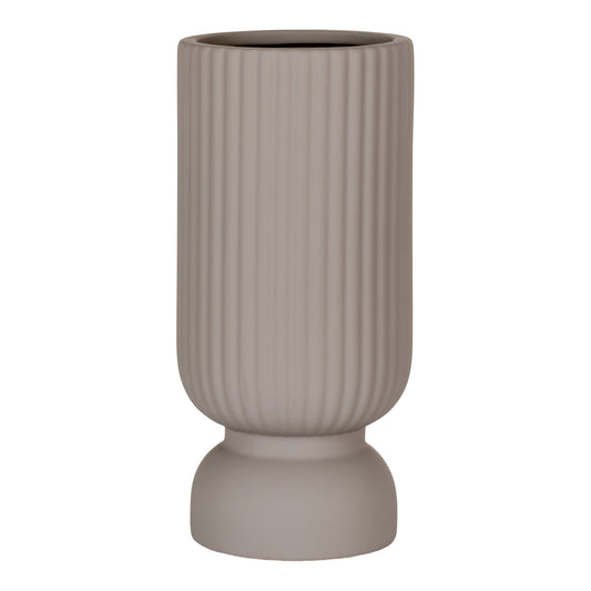 House Nordic Ripple Vase aus Keramik