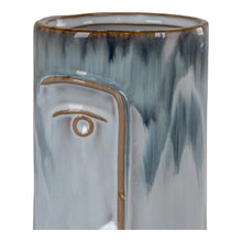 Lade das Bild in den Galerie-Viewer, House Nordic Vase mit Gesicht aus Keramik
