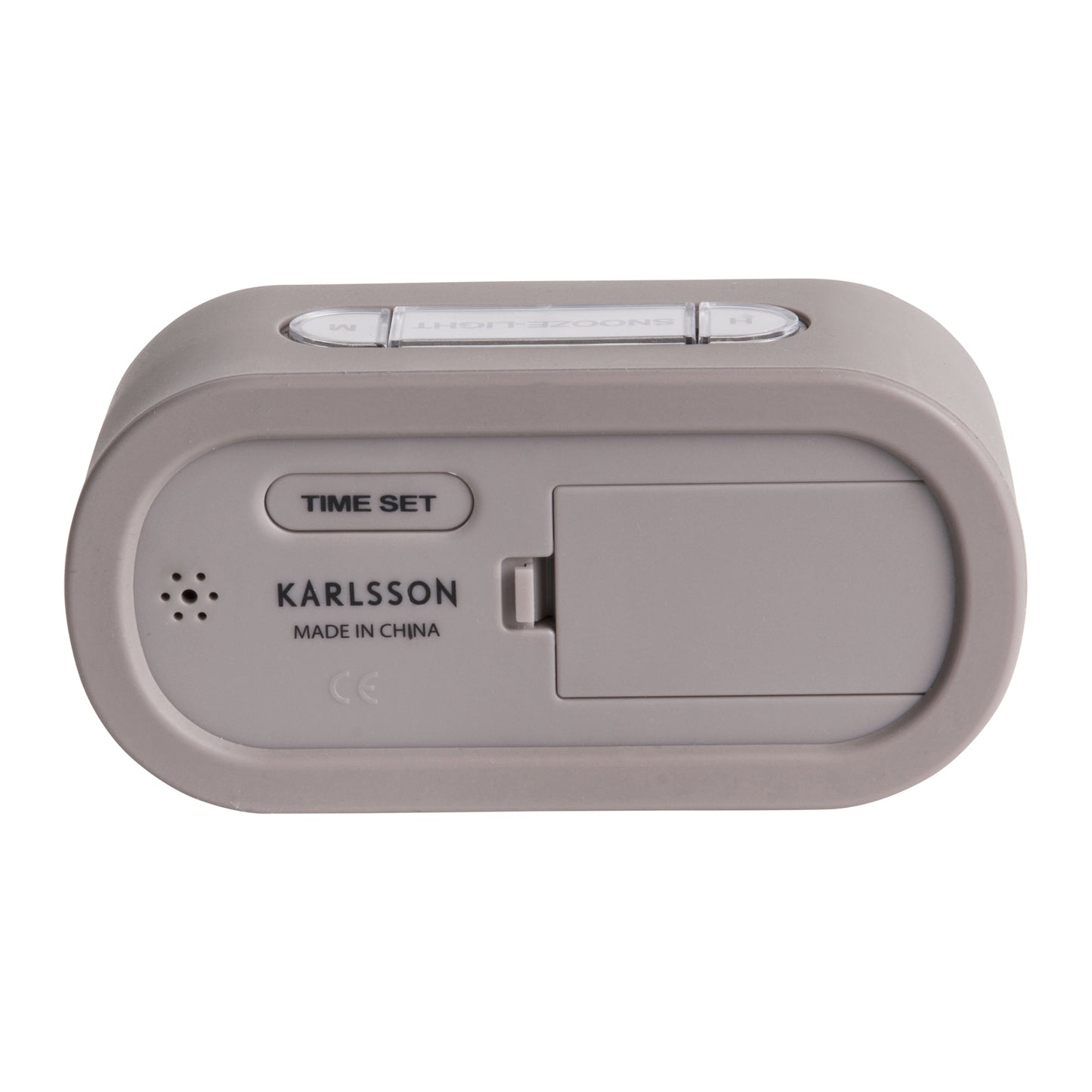 Karlsson Digitalwecker Gummy Warmgrau