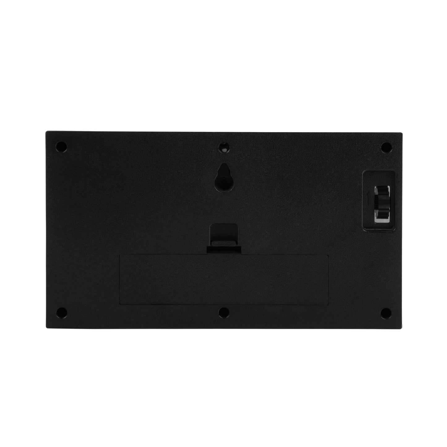 Karlsson Tischuhr Boxed Flip schwarz