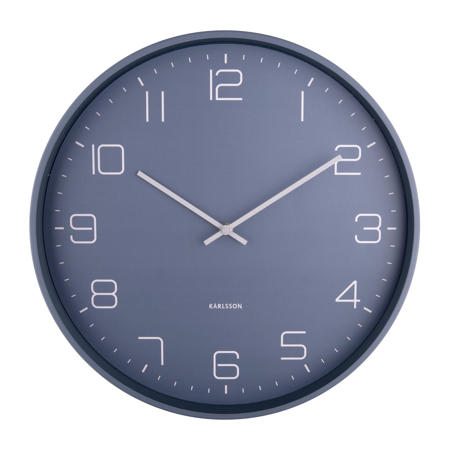 Karlsson Wanduhr Lofty nachtblau