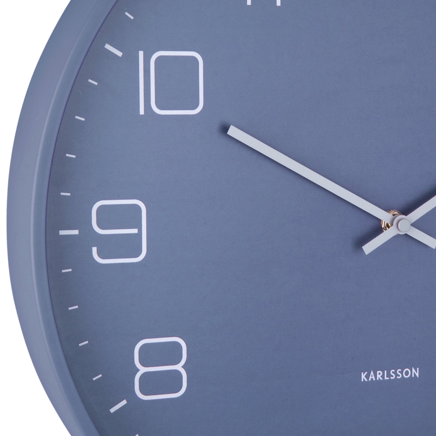 Karlsson Wanduhr Lofty nachtblau