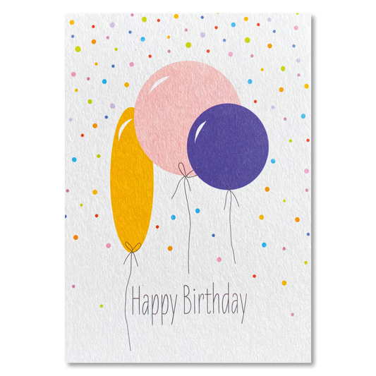 KEITCARDS Grußkarte große Ballons