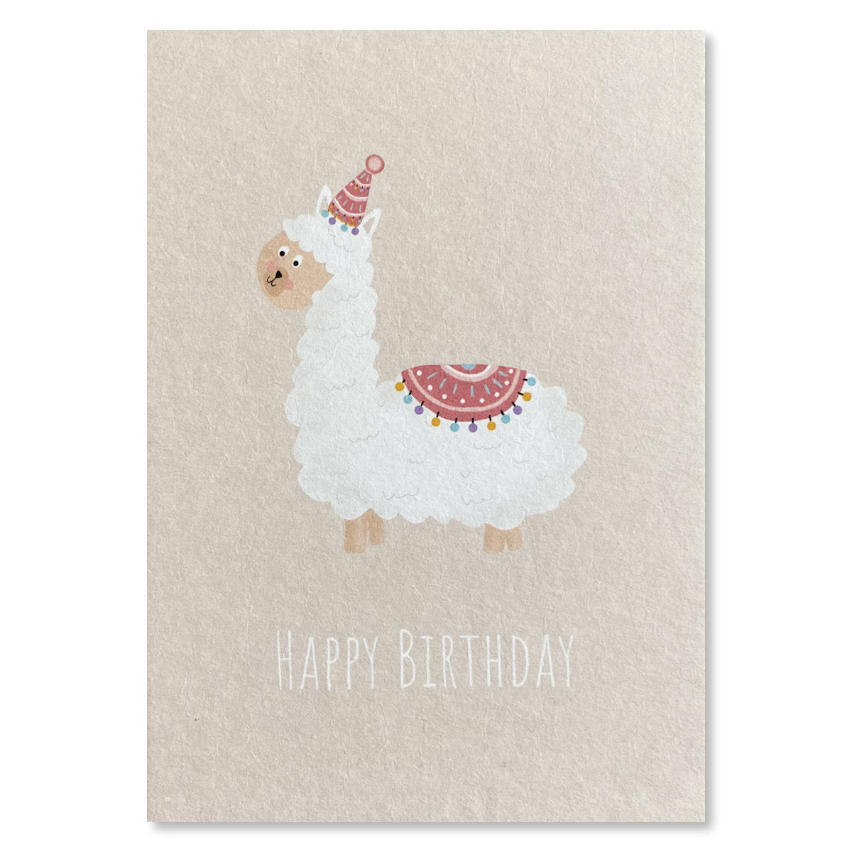 KEITCARDS Grußkarte Lama