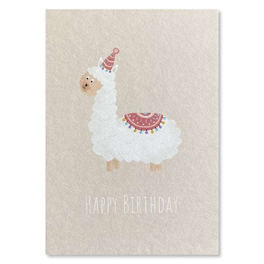 KEITCARDS Grußkarte Lama