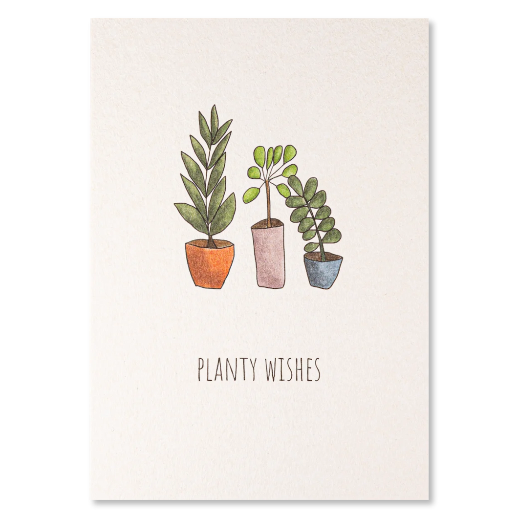 KEITCARDS Grußkarte Planty Wishes