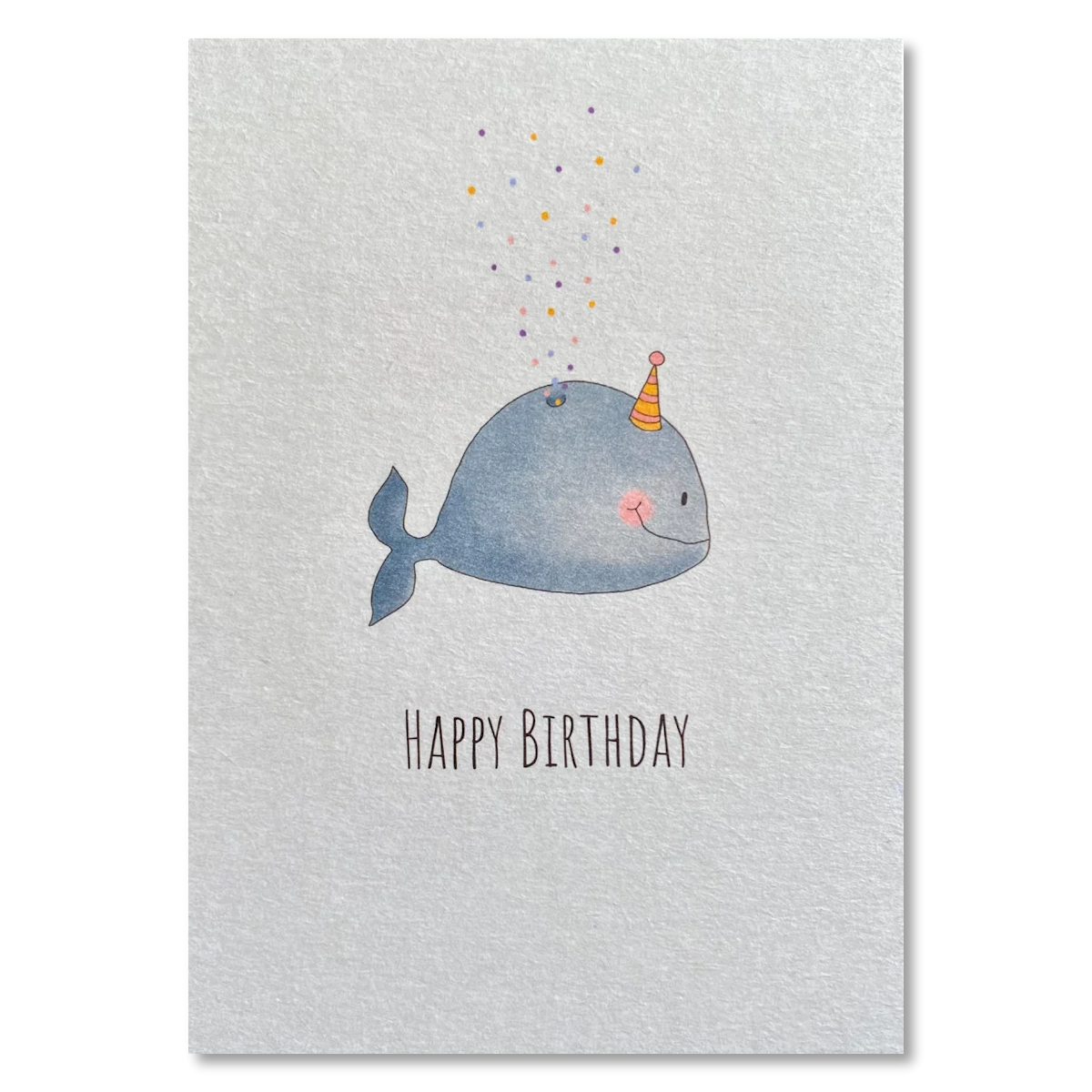 KEITCARDS Grußkarte Wal