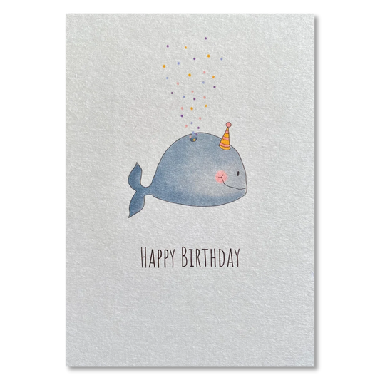 KEITCARDS Grußkarte Wal