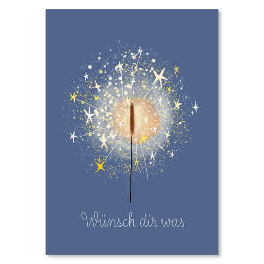 KEITCARDS Grußkarte Wunderkerze