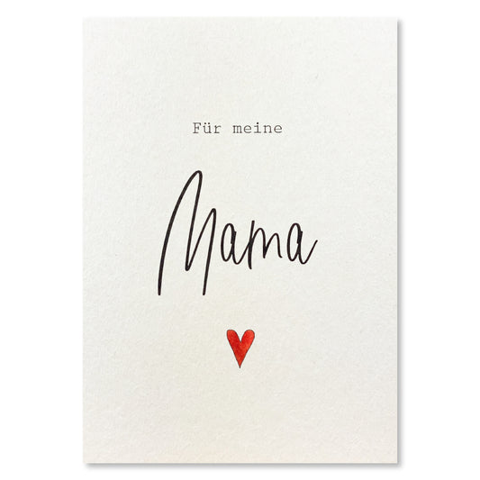 KEITCARDS Grußkarte Für meine Mama