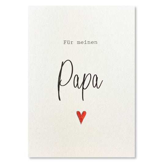 KEITCARDS Grußkarte Für meinen Papa