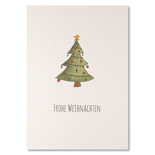 KEITCARDS Grußkarte Tannenbaum