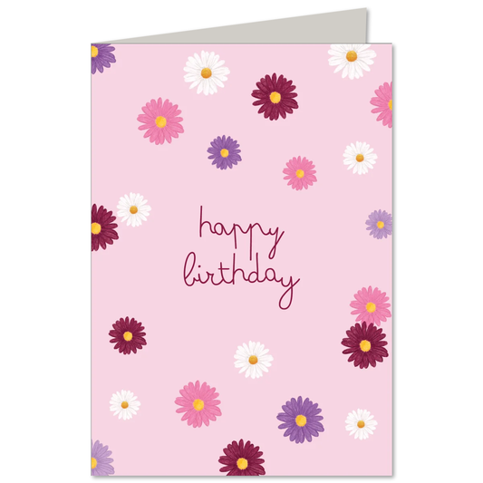 KEITCARDS Klappkarte Gänseblümchen