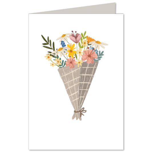 KEITCARDS Klappkarte großer Blumenstrauß