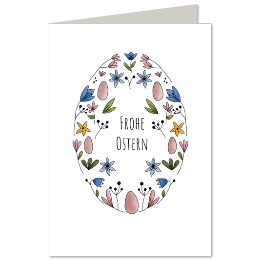 KEITCARDS Klappkarte Osterei