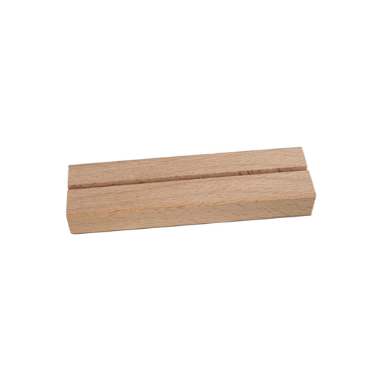 KEITCARDS Kartenhalter aus naturbelassenem Buchenholz für Klappkarten und Postkarten