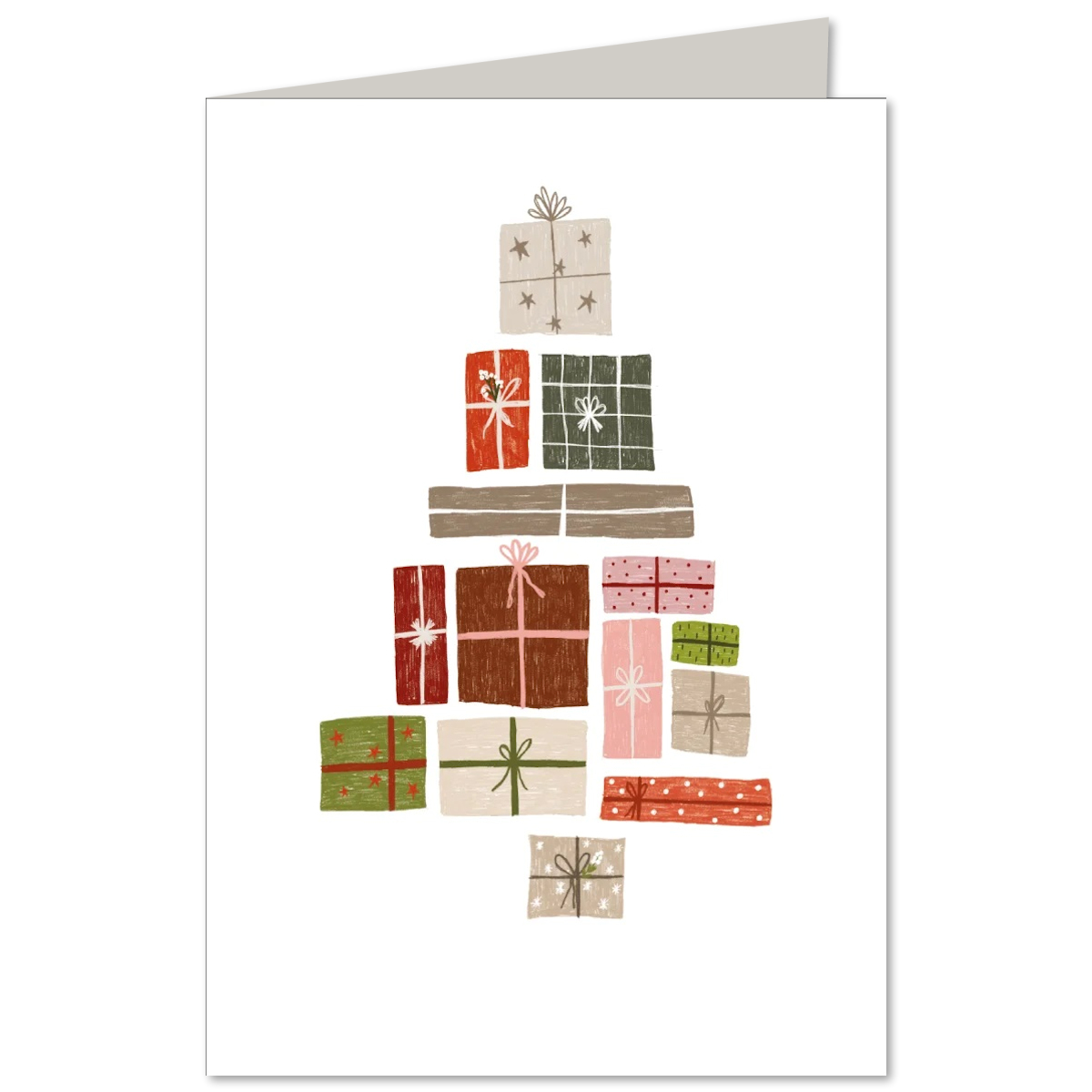 KEITCARDS Klappkarte Geschenkebaum