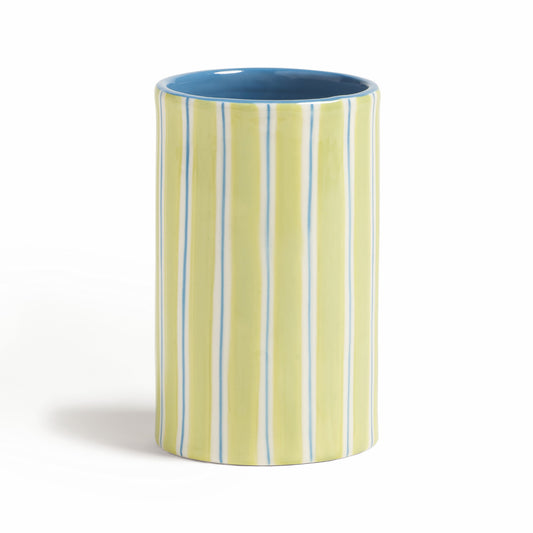 & klevering Vase ray 8x8x12,5 cm grün