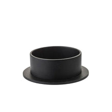 Lade das Bild in den Galerie-Viewer, Kunstindustrien Kerzenhalter The Circle schwarz für 70 mm Kerzen
