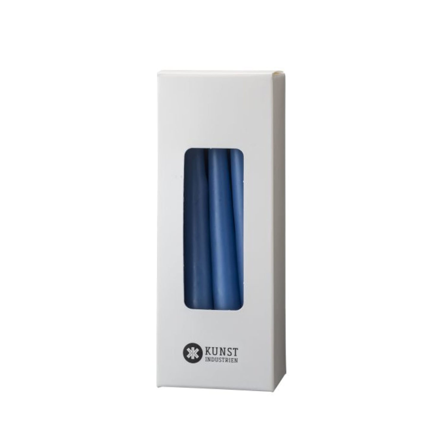 Kunstindustrien Kerzen klein lavendelblau 120×13 mm in Box