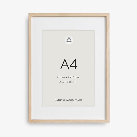 Little Otja Bilderrahmen Lindenholz natur A4