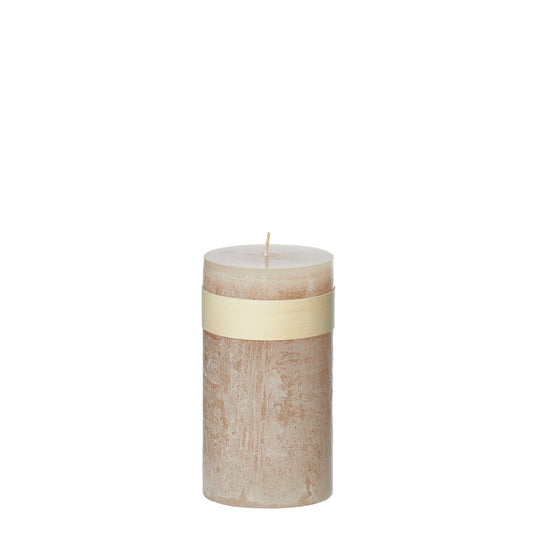 Timber® Stumpenkerze Moon 5x5x10 cm