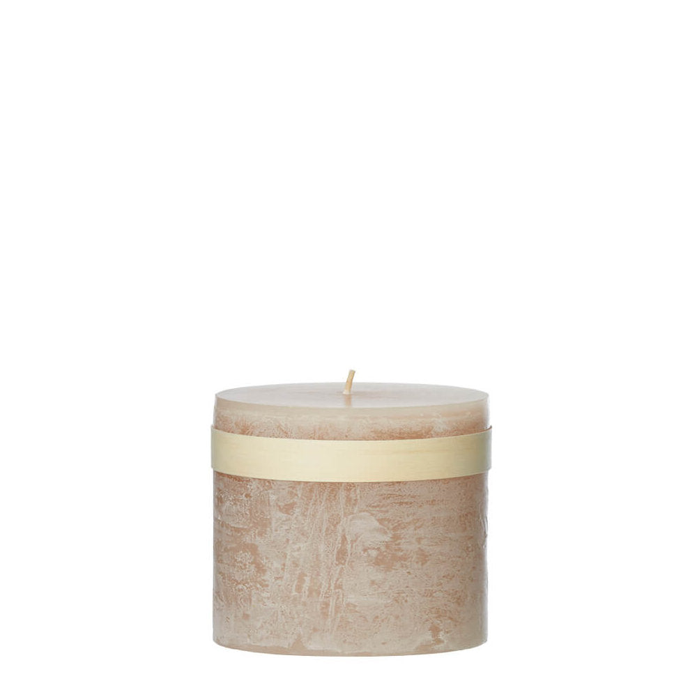 Timber® Stumpenkerze Moon 8×8×7,5 cm