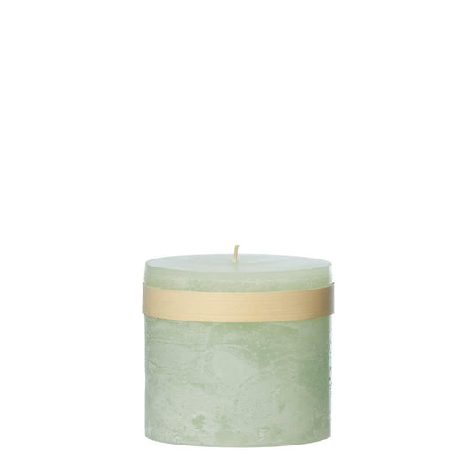 Timber® Stumpenkerze Ocean Mist 8x8x7,5 cm