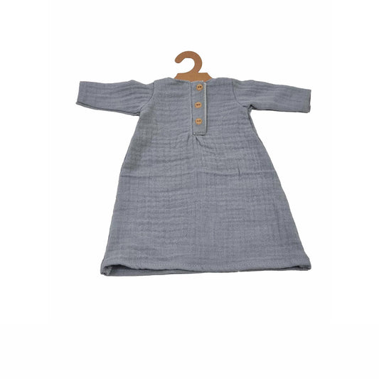 Mea-Living Nachthemd blau für Stoffpuppen