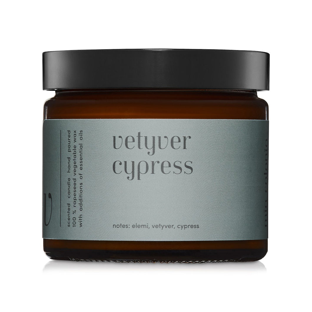 Mia Colonia Duftkerze Vetyver & Cypress 250 g