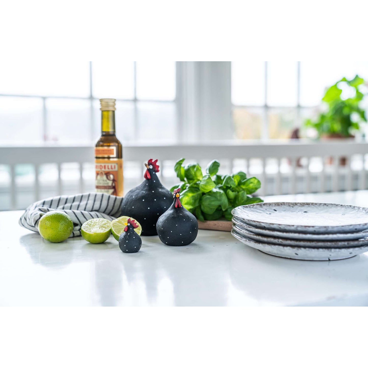 Nääsgränsgården Huhn schwarz extra large