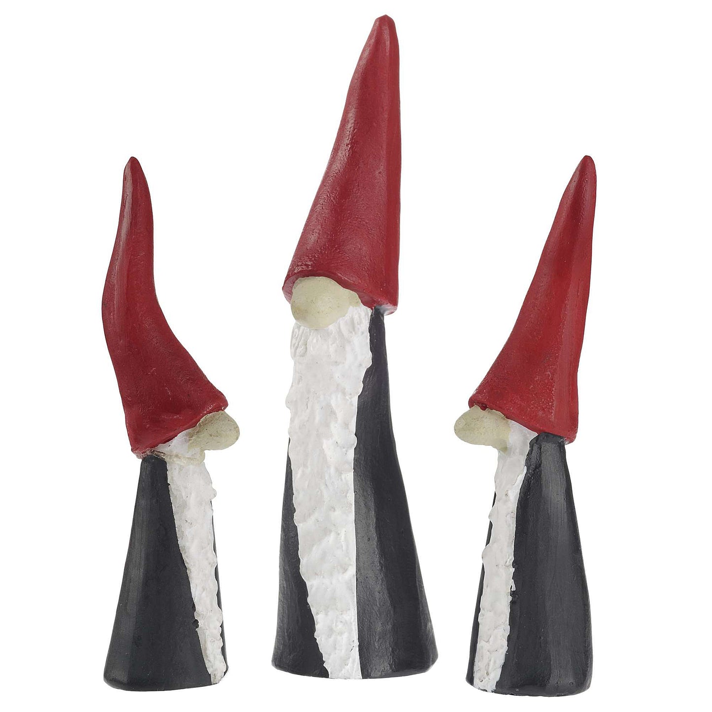 Nääsgränsgården Wichtel Tomte 3er-Set Höhe 7-9 cm