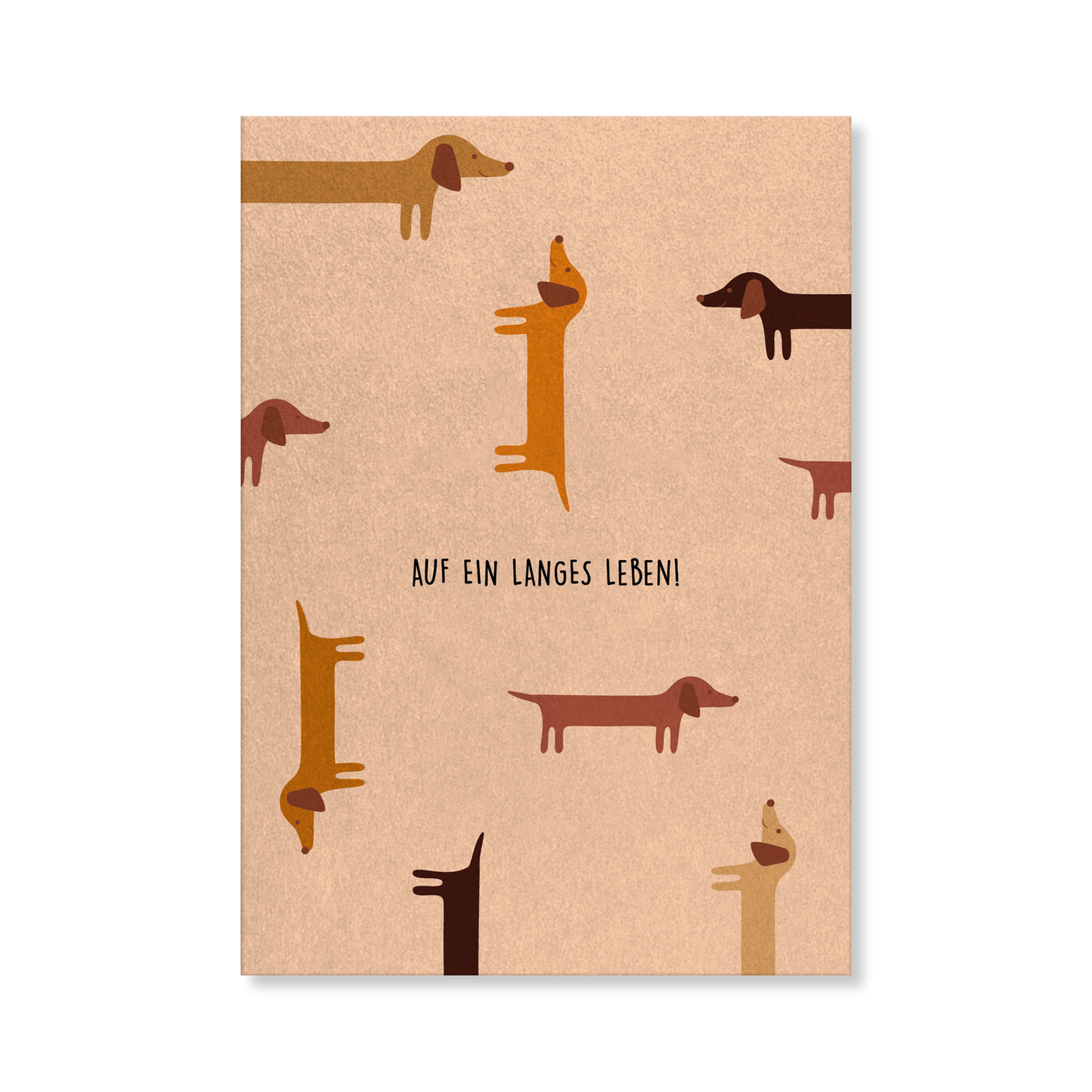 Naturbedacht Postkarte Geburtstag Auf ein langes Leben Nr. 76