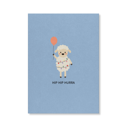 Naturbedacht Postkarte Geburtstag Schaf Nr. 315