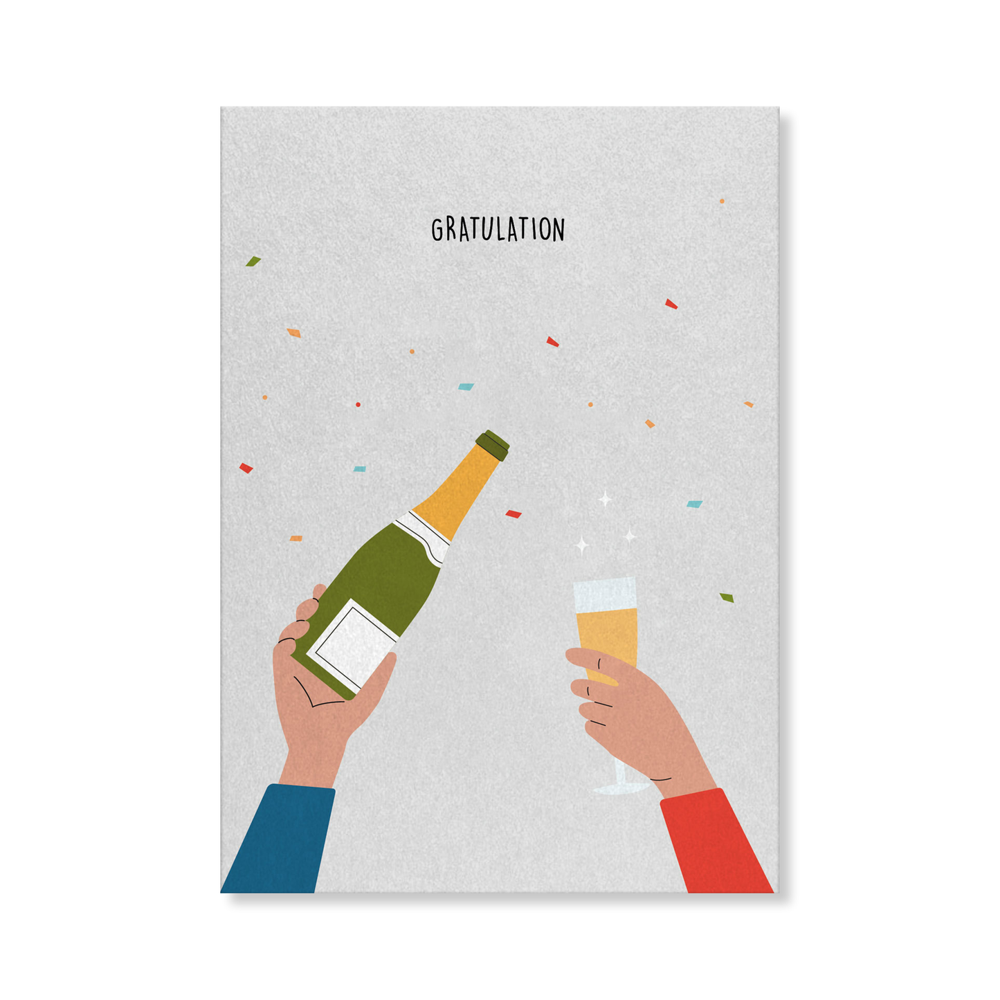 Naturbedacht Postkarte Gratulation Nr. 83