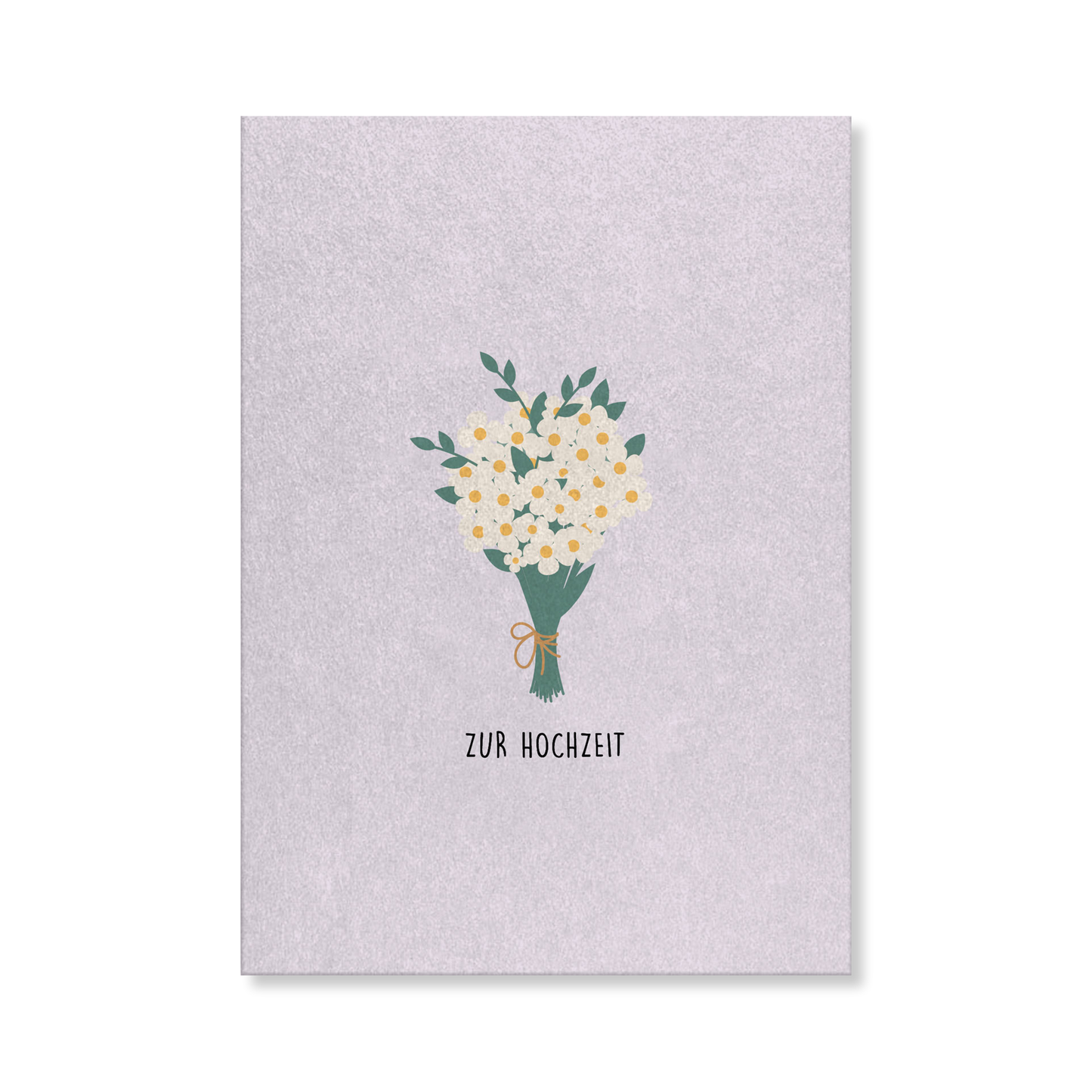 Naturbedacht Postkarte Hochzeit Strauß Nr. 104