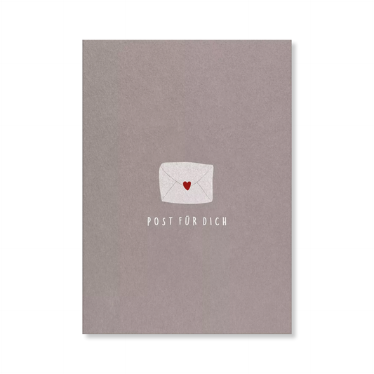 Naturbedacht Postkarte Liebespost Nr. 31