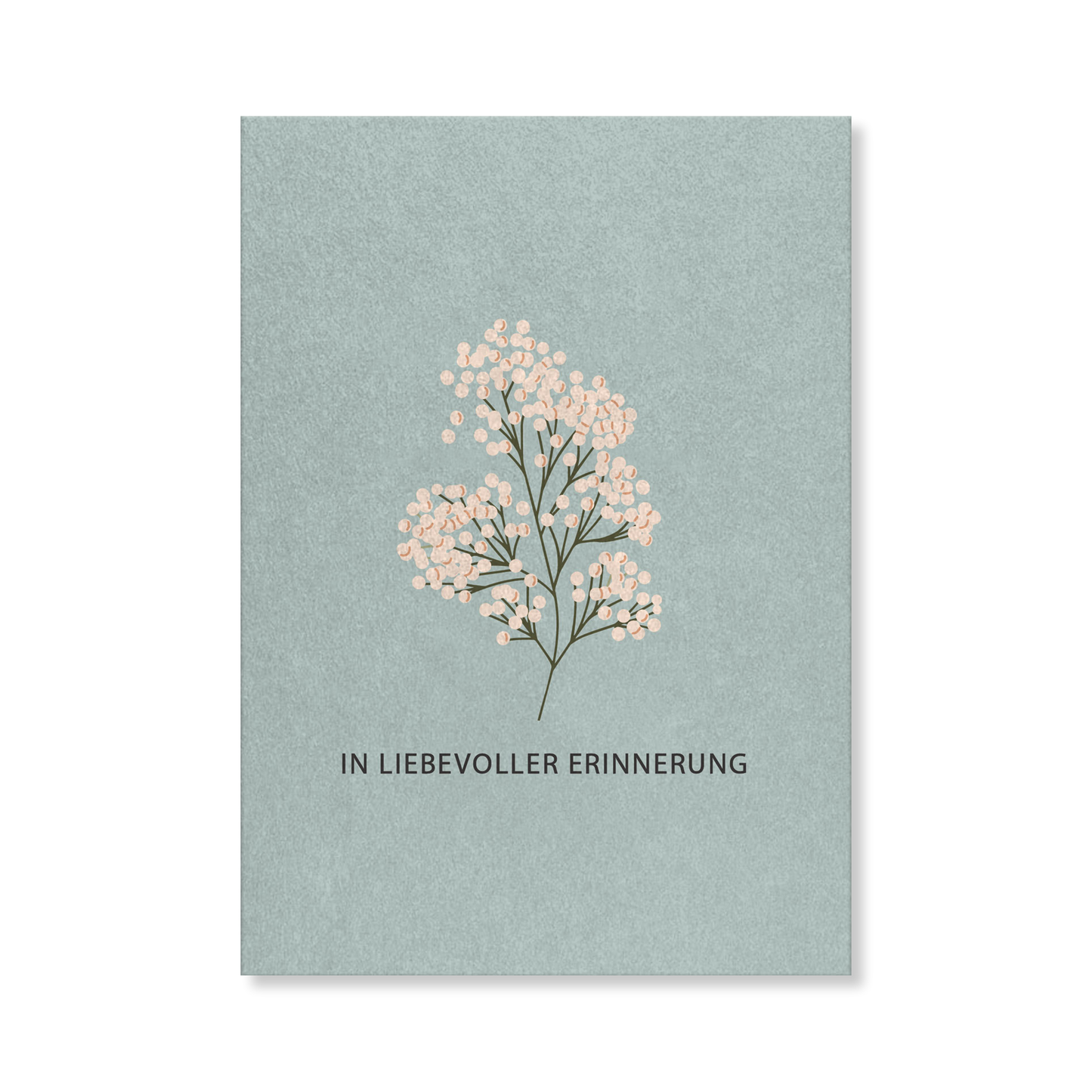 Naturbedacht Postkarte Trauer In liebevoller Erinnerung Nr. 118