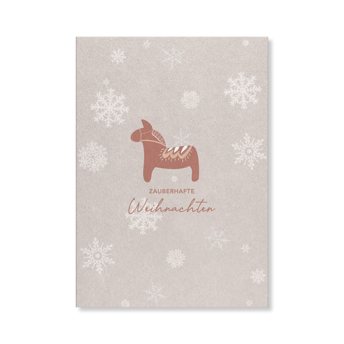 Naturbedacht Postkarten-Set 6 Dalapferde mit Umschläge Nr. 20