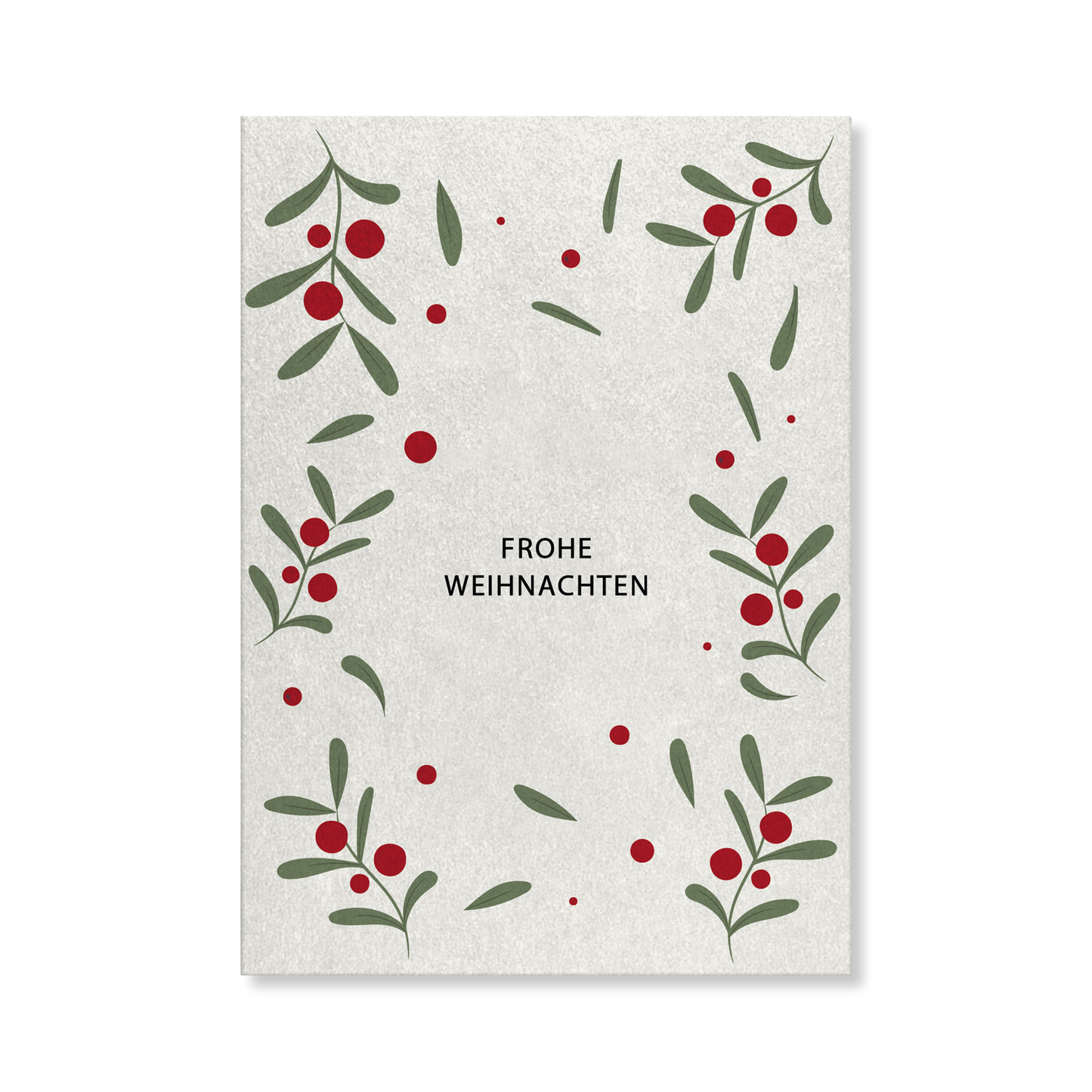 Naturbedacht Postkarte Weihnachten Zweige Nr. 71