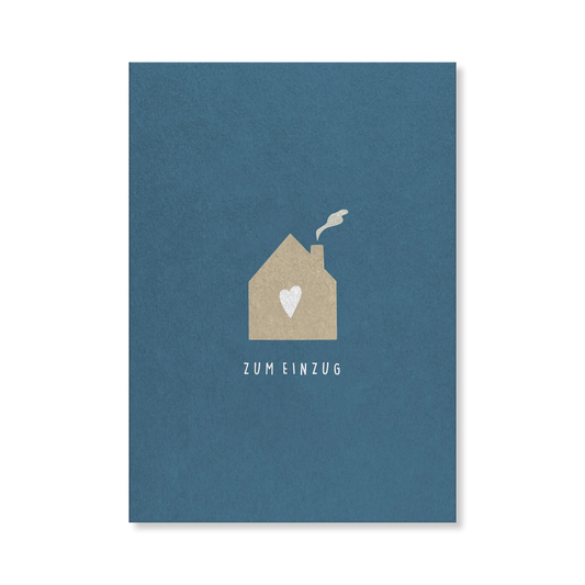 Naturbedacht Postkarte Zum Einzug Nr. 43