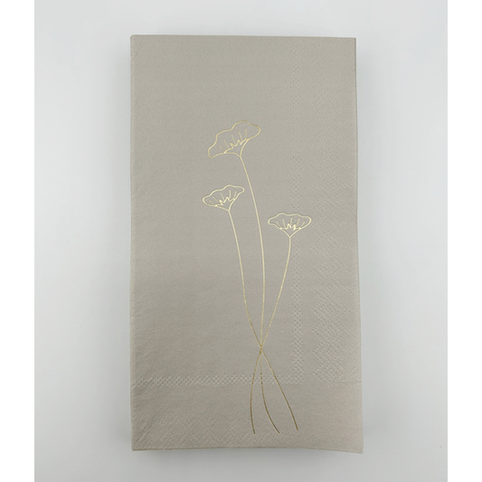 Noordliving Lunch-Servietten 11x20 cm sandfarben