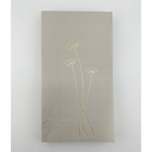Lade das Bild in den Galerie-Viewer, Noordliving Lunch-Servietten 11x20 cm sandfarben
